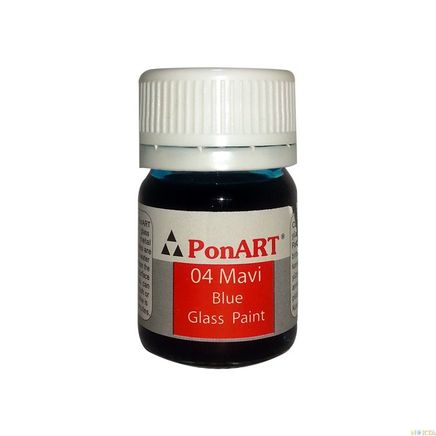 Ponart Cam Boyası Mavi