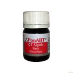 Ponart Cam Boyası Sıyah