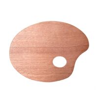 Ponart Ahşap Palet(20X30X0.5 Oval)