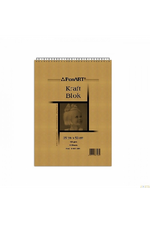 Ponart Kraft Blok 125G 25X35 30Y