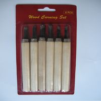 Ponart Ahşap Oyma Seti 6Lı