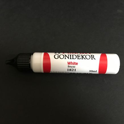 Ponart 3D Dekor Boya Kalemi30 Ml Beyaz