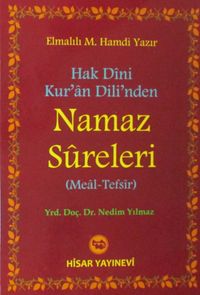 Hak Dini Kur'an Dili'nden Namaz Sureleri (Meal-Tefsir)