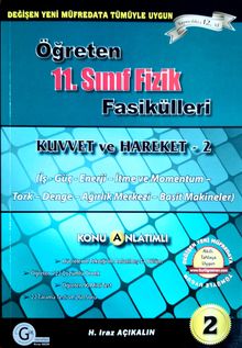 11. Sınıf Öğreten Fizik Fasüküleri Kuvvet ve Hareket 2 