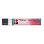 Marabu Glitter Lier 1X25Ml Glitter-Silver