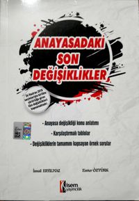 2018 Anayasadaki Son Değişiklikler