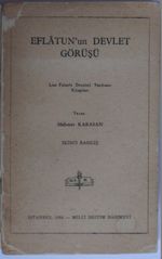 Eflatun'un Devlet Görüşü / 11-Z-207
