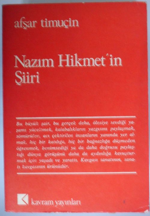 Nazım Hikmetin Şiiri / 11-G-1