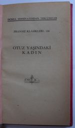 Otuz Yaşındaki Kadın / 7-H-17