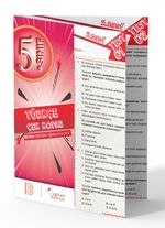 5. Sınıf Türkçe Çek Kopar Yaprak Test 