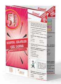 5. Sınıf Sosyal Bilgiler Çek Kopar Yaprak Test 