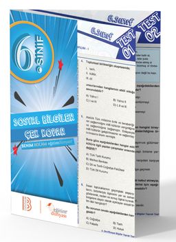 6. Sınıf Sosyal Bilgiler Çek Kopar Yaprak Test 