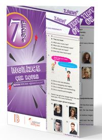 7. Sınıf İngilizce Çek Kopar Yaprak Test