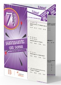7. Sınıf Matemetik Çek Kopar Yaprak Test 
