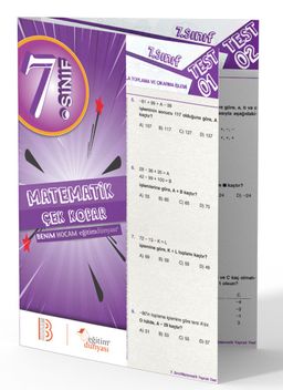 7. Sınıf Matemetik Çek Kopar Yaprak Test 