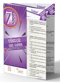 7. Sınıf Türkçe Çek Kopar Yaprak Test 