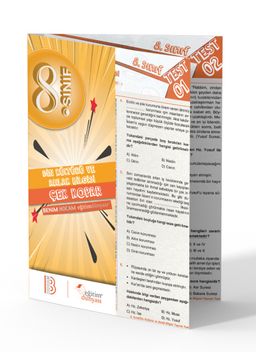 8. Sınıf Din Kültürü ve Ahlak Bilgisi Çek Kopar Yaprak Test 