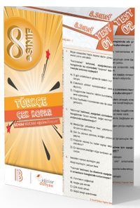 8. Sınıf Türkçe Çek Kopar Yaprak Test 