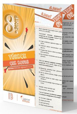 8. Sınıf Türkçe Çek Kopar Yaprak Test 