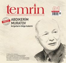 Temrin Aylık Düşünce ve Edebiyat Dergisi Sayı:91 Eylül-Ekim 2018