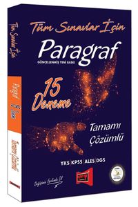 Tüm Sınavlar İçin Paragraf Tamamı Çözümlü 15 Deneme