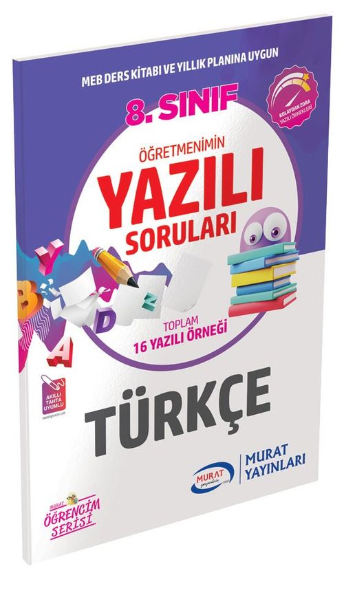8. Sınıf Türkçe Öğretmenimin Yazılı Soruları (3450)