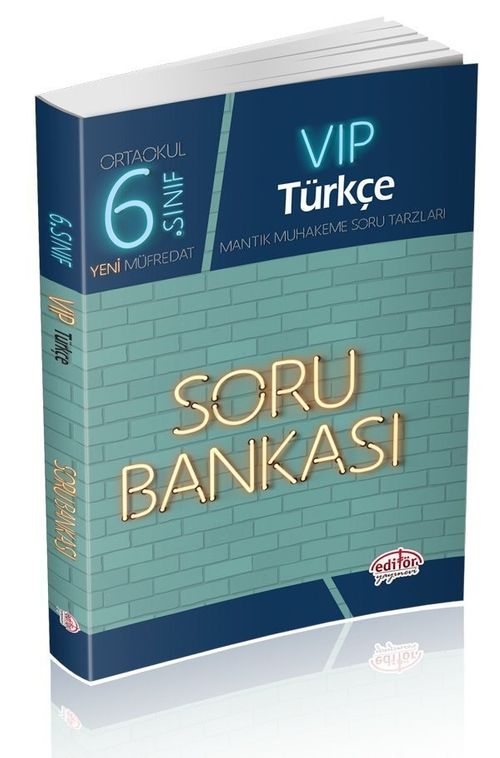 6. Sınıf Vıp Türkçe Soru Bankası