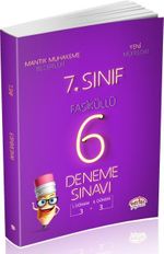 7. Sınıf Çözümlü Fasiküllü 6 Deneme Sınavı