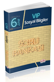 6. Sınıf Vip Sosyal Bilgiler Soru Bankası - Kolektif