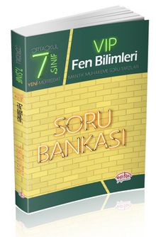 7. Sınıf VIP Fen Bilimleri Soru Bankası