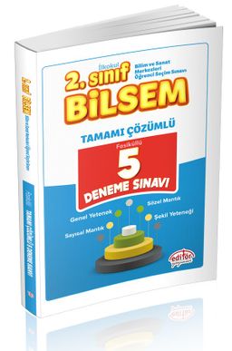 2. Sınıf Bilsem Tamamı Çözümlü 5 Deneme Sınavı