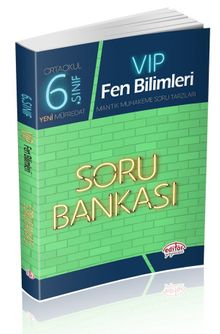 6. Sınıf Vip Fen Bilimleri Soru Bankası