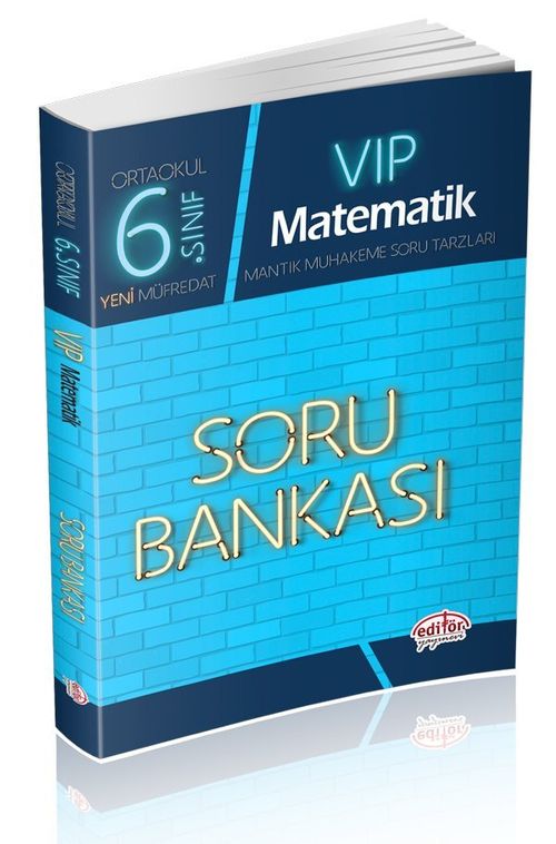 6. Sınıf Vip Matematik Soru Bankası