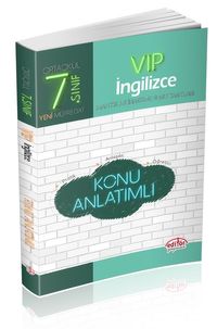 7. Sınıf  Vip İngilizce Konu Anlatımlı