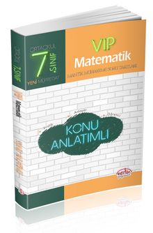 7. Sınıf Vip Matematik Konu Anlatımlı
