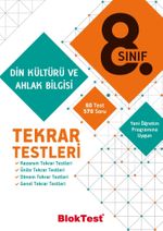 8. Sınıf Din Kültürü ve Ahlak Bilgisi Tekrar Testleri