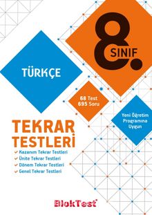 8. Sınıf Türkçe Tekrar Testleri - Kolektif
