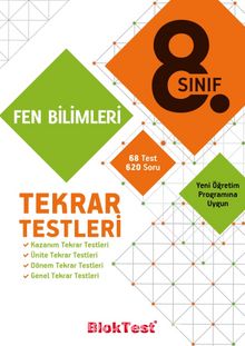 8. Sınıf Fen Bilimleri Tekrar Testleri - Kolektif