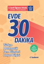 3.Sınıf Evde 30 Dakika Öğrenci Kitabı