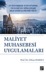 Maliyet Muhasebesi Uygulamaları