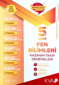 5. Sınıf Fen Bilimleri Kazanım Takip Denemeleri