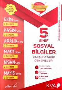 5. Sınıf Sosyal Bilgiler Kazanım Takip Denemeleri