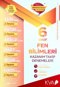 6. Sınıf Fen Bilimleri Kazanım Takip Denemeleri