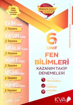 6. Sınıf Fen Bilimleri Kazanım Takip Denemeleri