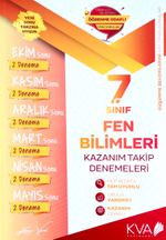 7. Sınıf Fen Bilimleri Kazanım Takip Denemeleri