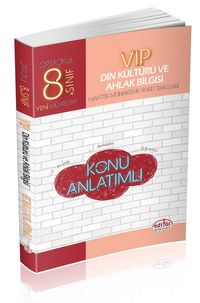 8. Sınıf Vip Din Kültürü ve Ahlak Bilgisi Konu Anlatımlı