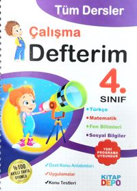 4. Sınıf Tüm Dersler Çalışma Defterim