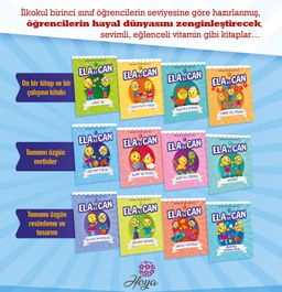 Ela ile Can Seti (12 Kitap Takım Etkinliklerle)