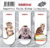 Magnetli B&uuml;y&uuml;k Kitap Ayra&ccedil; / Kedi Temalı (3 Adet)