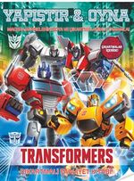 Transformers Yapıştır Oyna Çıkartmalı Faaliyet Kitabı